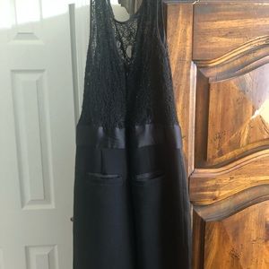 BCBG Generation Black Lace Jumpsuit.